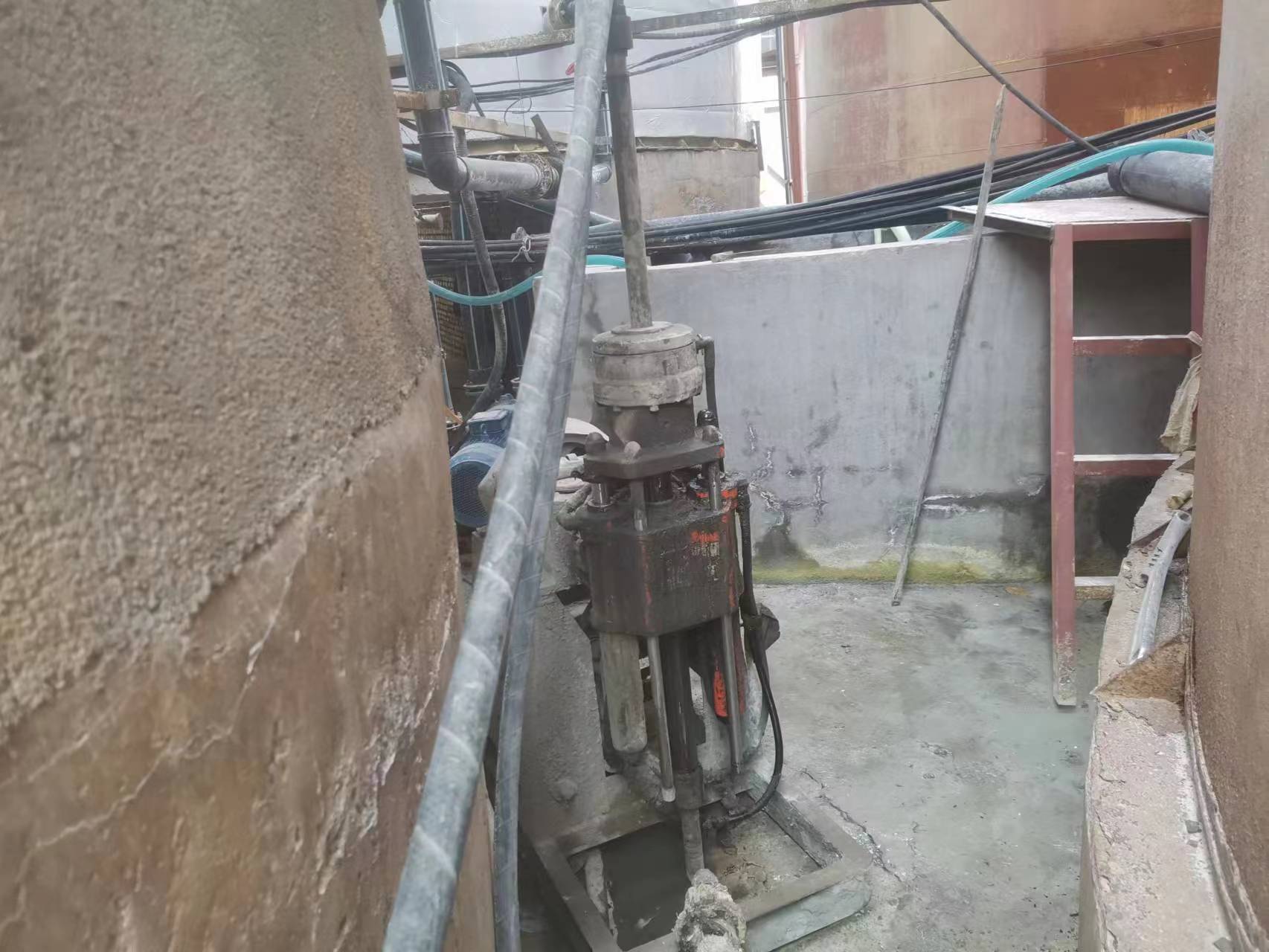 承留镇房屋下沉注浆